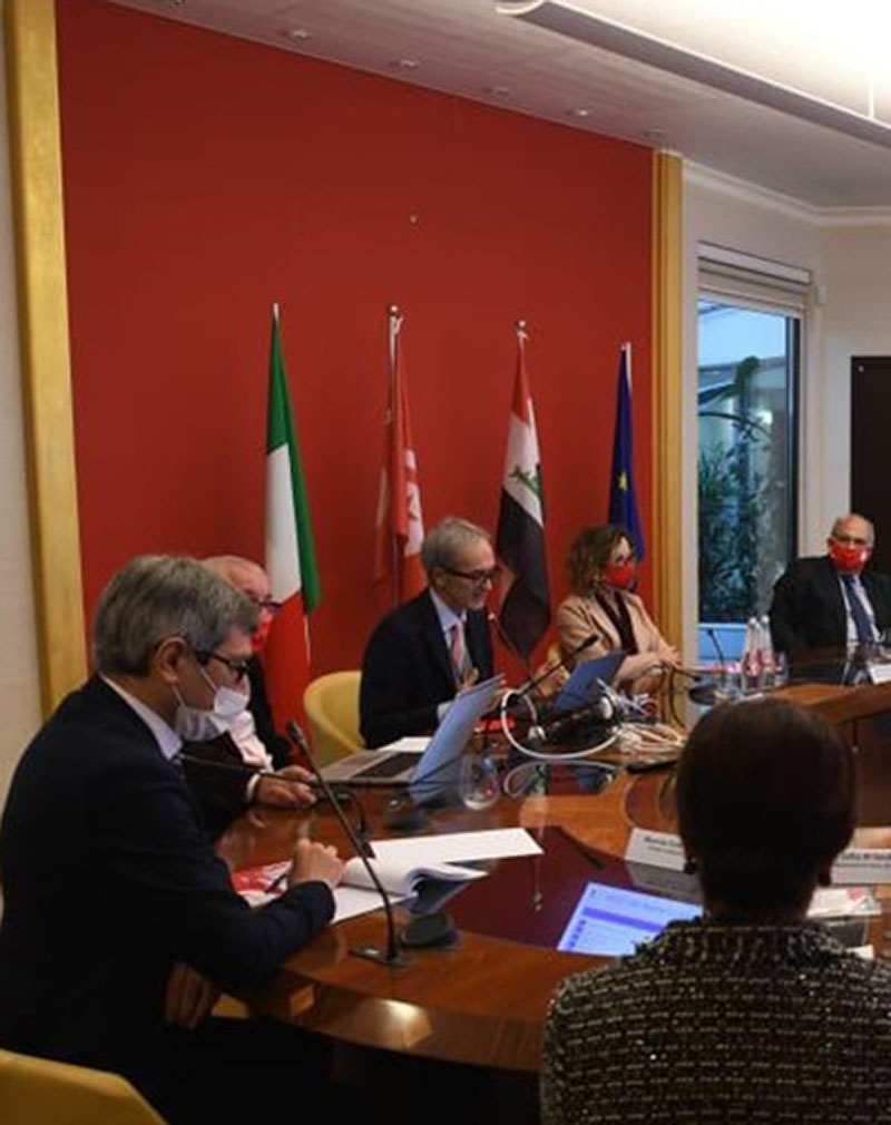 العراق يشارك باجتماع ثلاثي في ايطاليا